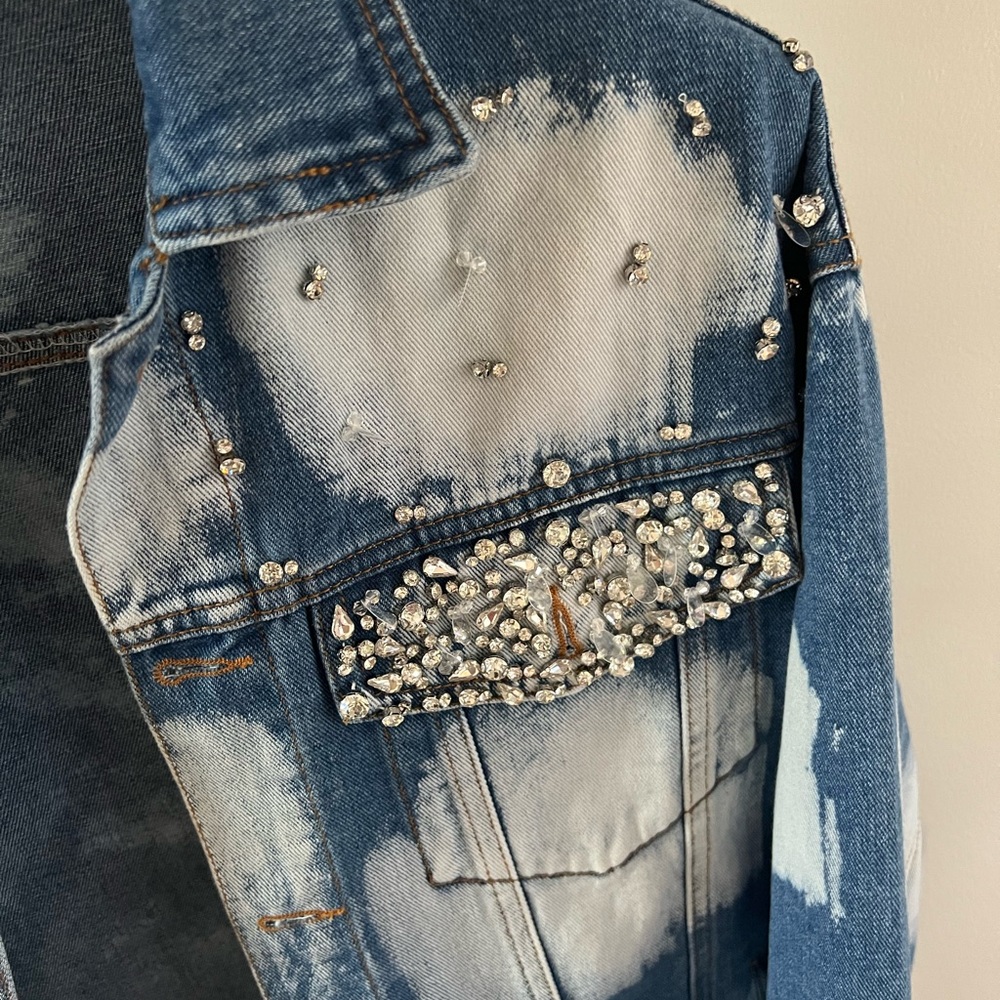 Oversized Jean jacket - Picture 3 of 4